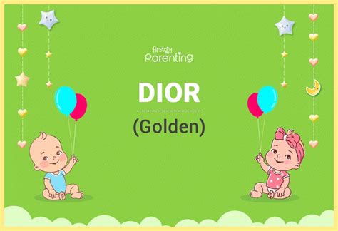 nickname for dior|Dior name meaning.